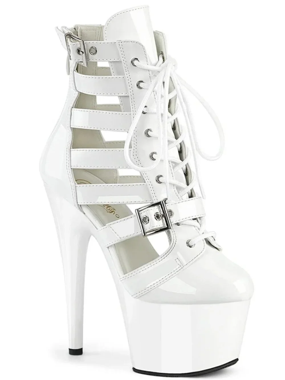 White Pleaser  Adore-1013MST Size 9 Like New